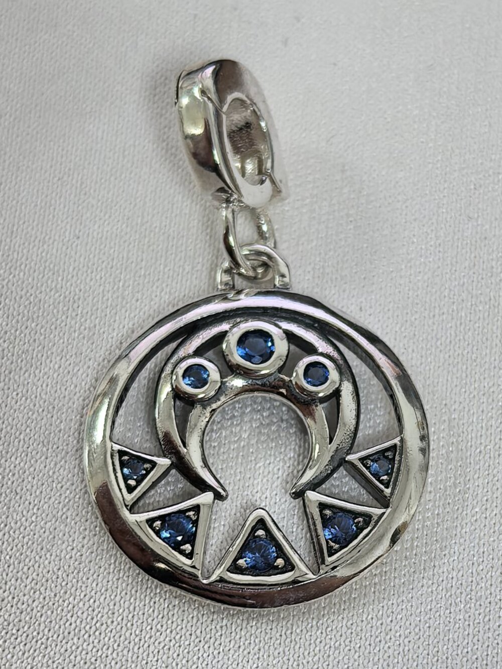 Pandora ME Moon Power Medallion Dangle Charm Pendant, S925 Silver Jewelry